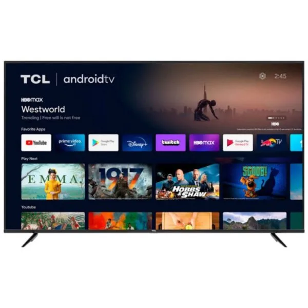 TCL 43" 43S334 FHD Smart Android Frameless Tv - Image 2