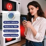 8 Pieces of Cell Phone Protection Neutralizers Stickers, Blockers Equipment Stickers for All Phones Tablets Laptops Computer WiFi All Devices Flower of Life-Silvery