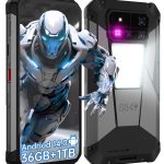 8849 Tank 4 Pro Rugged Phone Unlocked, 1TB ROM 5G Android 14 Mobile Phones with Projector, 6.73’’ 120Hz AMOLED Screen IP68 Waterproof Cell Phone, 36GB RAM/11600mAh(120W)/1200LM...