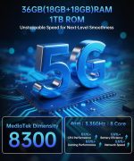 8849 Tank 4 Pro Rugged Phone Unlocked, 1TB ROM 5G Android 14 Mobile Phones with Projector, 6.73’’ 120Hz AMOLED Screen IP68 Waterproof Cell Phone, 36GB RAM/11600mAh(120W)/1200LM...