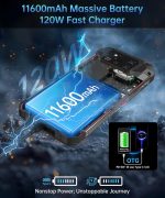 8849 Tank 4 Pro Rugged Smartphone 5G, IP68 Waterproof Android 14 Mobile Cell Phones Unlocked with Projector, 32GB+512GB, 6.73’’ AMOLED Screen, 11600mAh(120W)/1200LM Camping...