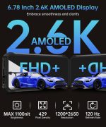 8849 Tank 4 Rugged Smartphone Unlocked, 5G Android 14 Mobile Phones with 100 Lumens Projector, 6.78’’ AMOLED Screen Waterproof Rugged Phone 512GB, 24GB RAM/1200LM Camping...