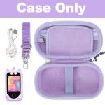 chfine Kids Smart Phone Toys Case Compatible with Luyiilo/WEOLULI/KOKODI/Kikapabi/Luoba/Joozfee, Protable Protective Case with Shoulder Strap for Toddler Play Cell Phone, SD...