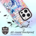 for iPhone 12 Pro Max Case, Coastal Collage Pattern, Military-Grade Drop Protection, Seaside Daydream Soft Slim TPU Protective Cover with Camera Protection for Women & Girls