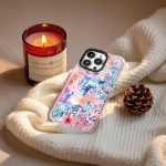for iPhone 12 Pro Max Case, Coastal Collage Pattern, Military-Grade Drop Protection, Seaside Daydream Soft Slim TPU Protective Cover with Camera Protection for Women & Girls