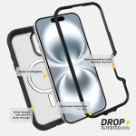 OtterBox iPhone 16 Pro Defender Series XT Clear Case - Dark Side