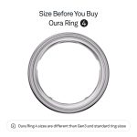 Oura Ring 4 - Silver - Size 10 - Size Before You Buy