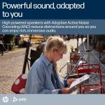 Poly – Voyager Free 20 – True Wireless Earbuds in Black - Adaptive ANC, AI Enhanced Audio and Personalized Comfort - Works with PC/Mobile