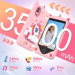 PROGRACE Kids Smart Phone - Talk & Text, Safest Cell Phone for Kids & Teens - Educational Learning Toys, 4.2" Touchscreen, Dual Camera, Games, Christmas Birthday Gifts for Boys...