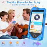 PROGRACE Kids Smart Phone - Talk & Text, Safest Cell Phone for Kids & Teens - Educational Learning Toys, 4.2" Touchscreen, Dual Camera, Games, Christmas Birthday Gifts for Boys...