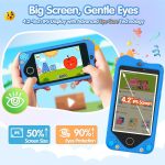 PROGRACE Kids Smart Phone - Talk & Text, Safest Cell Phone for Kids & Teens - Educational Learning Toys, 4.2" Touchscreen, Dual Camera, Games, Christmas Birthday Gifts for Boys...