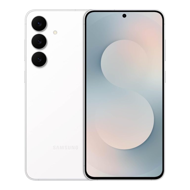 Samsung Galaxy S25 FE Cell Phone (2025), 128GB AI Smartphone, Unlocked Android, Large Display, 4900mAh Battery, High Res-Camera, AI Photo Edits, Durable, US 1 Yr Warranty, White