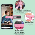 Wireless Auto Clicker for Smart Phone, Rechargeable Phone Screen Device Speed Clicker for iPhone iPad Apps, Fast Click Continuous Click for Tiktok, Live Broadcasts Likes